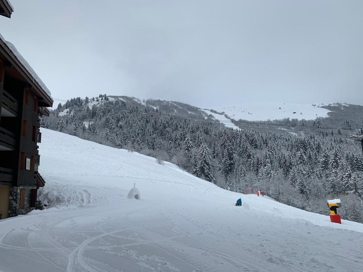 Valmorel Studio Skis Aux Pieds المظهر الخارجي الصورة