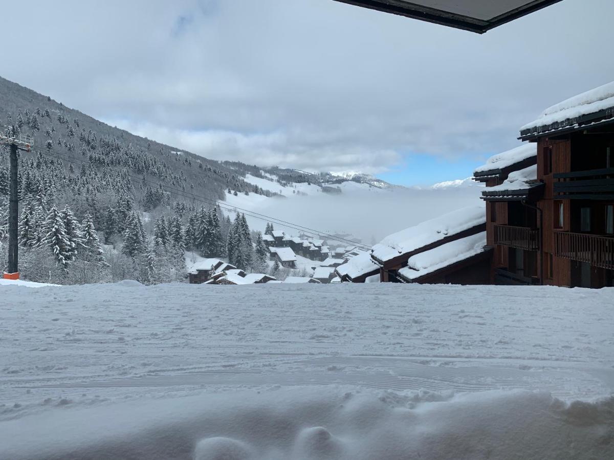 Valmorel Studio Skis Aux Pieds المظهر الخارجي الصورة