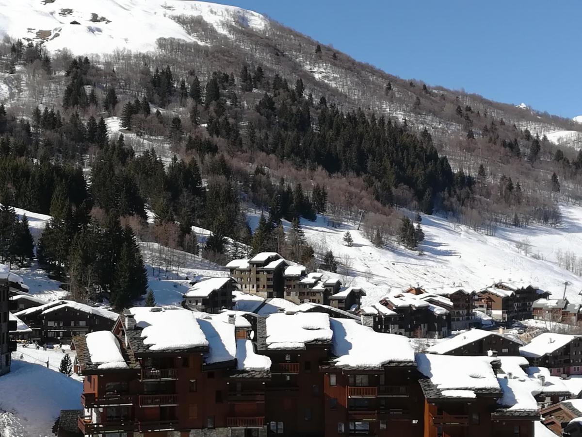 Valmorel Studio Skis Aux Pieds المظهر الخارجي الصورة